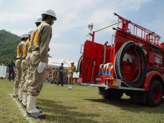 第31回消防団消防操法大会の写真