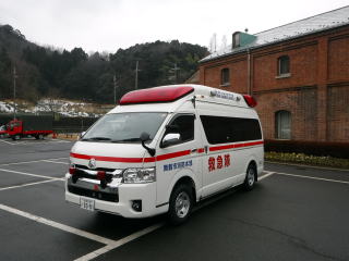 更新配置された高規格救急自動車