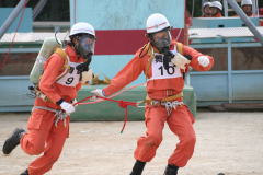 引き揚げ救助訓練