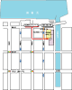 東消防署・防災センター（車両案内図）