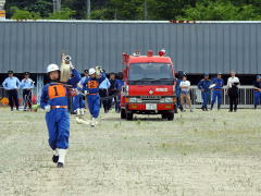 ポンプ車操法の部