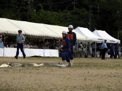 小型ポンプ操法の部