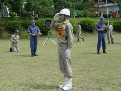 第31回消防団消防操法大会の写真