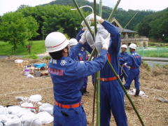 平成17年度　水防訓練