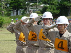 第31回消防団消防操法大会の写真