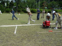 第31回消防団消防操法大会の写真