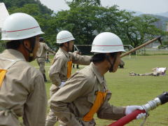 第31回消防団消防操法大会の写真