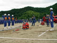 第３４回舞鶴市消防団操法大会：高野消防団