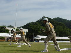 第31回消防団消防操法大会の写真