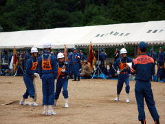 第３４回舞鶴市消防団操法大会：岡田上消防団