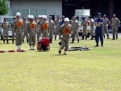 第31回消防団消防操法大会の写真