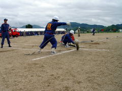 第３４回舞鶴市消防団操法大会：岡田中消防団