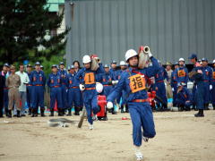 第３４回舞鶴市消防団操法大会：岡田中消防団