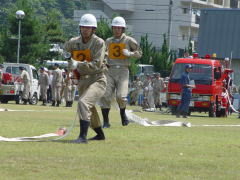 第31回消防団消防操法大会の写真