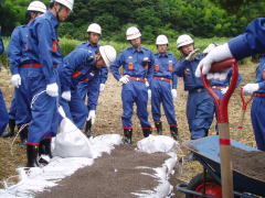 平成17年度　水防訓練