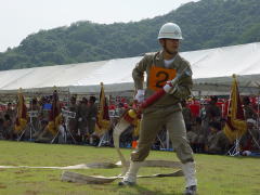 第31回消防団消防操法大会の写真