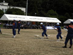 小型ポンプ操法の部