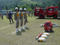 第31回消防団消防操法大会の写真