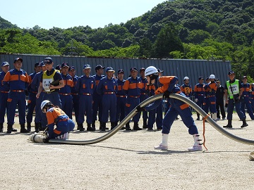 第40回消防団消防操法大会