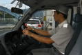 救急車運転席の写真