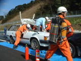 宮津消防救助隊活動の写真