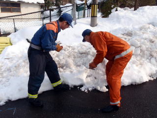 豪雪のあとは・・・