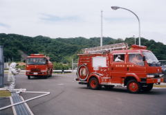 自衛隊航空隊合同危険物訓練の写真