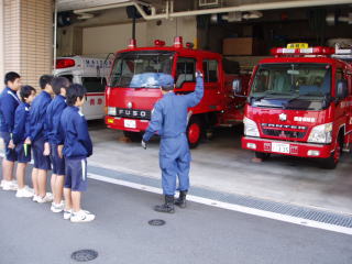 職場体験学習の写真