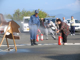 事業所での防火指導