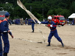 小型ポンプ操法の部