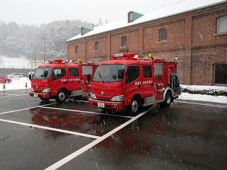 更新ポンプ車