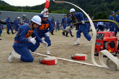 小型ポンプ操法1