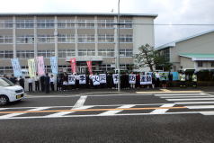 東管内の街頭広報活動