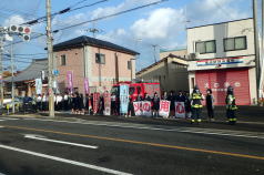 東管内の街頭広報活動