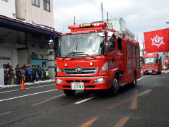 各消防車両の更新