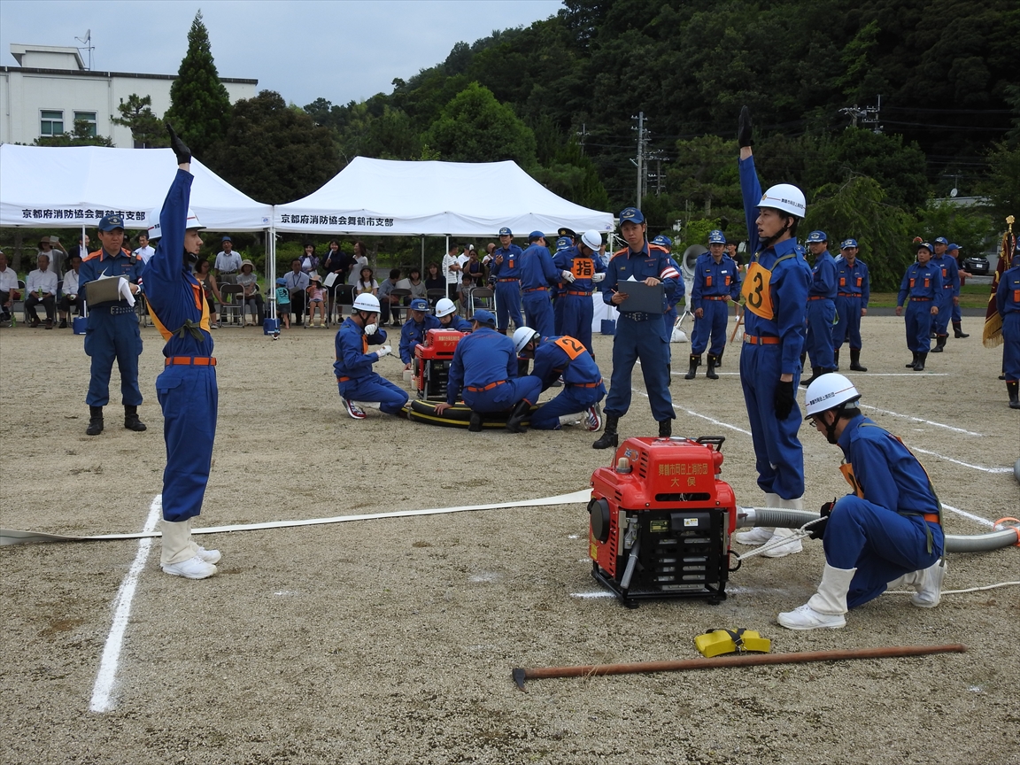 第38回 舞鶴市消防団消防操法大会②