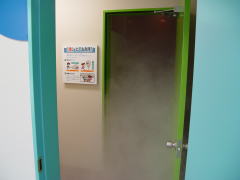 煙避難体験室の写真