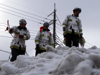 雪上訓練