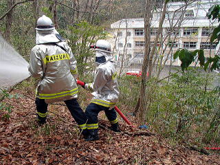 放水はじめ！