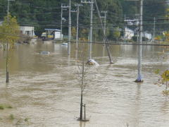 当市を襲った平成１７年の台風２３号「風水害等自然災害」